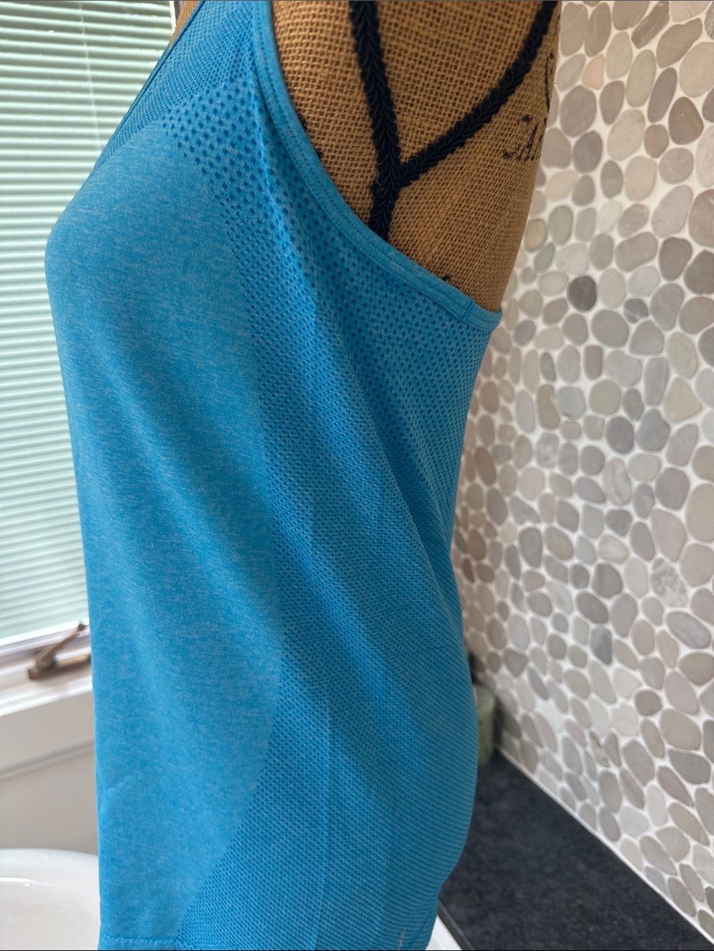 Champion Blue Performance Racerback Tank Top - Picture 4 of 6
